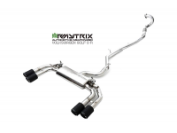 Exhaust Armytrix VW Golf 8/8.5 R Cat-back - VWG8R-QS38C